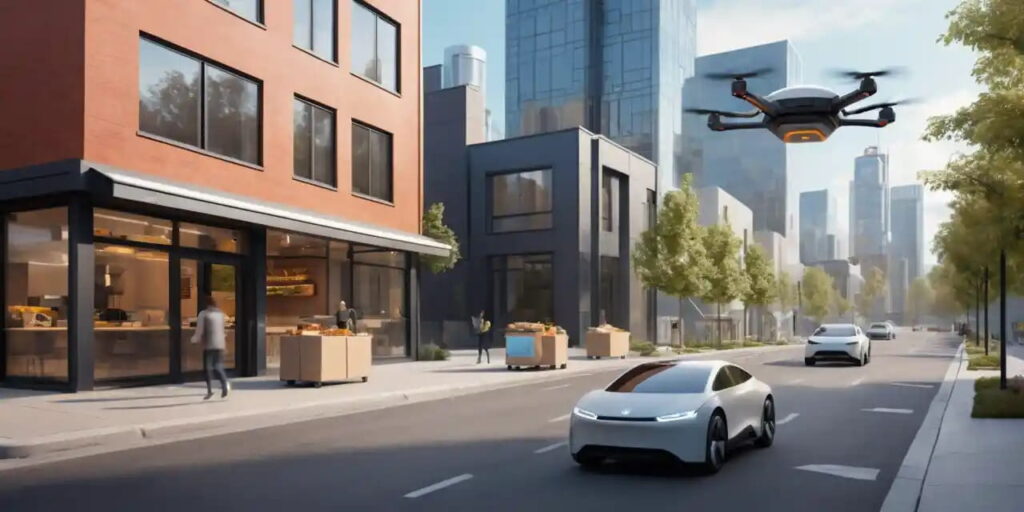 How Do Drone And Robot Deliveries Impact The Future Of Food Delivery