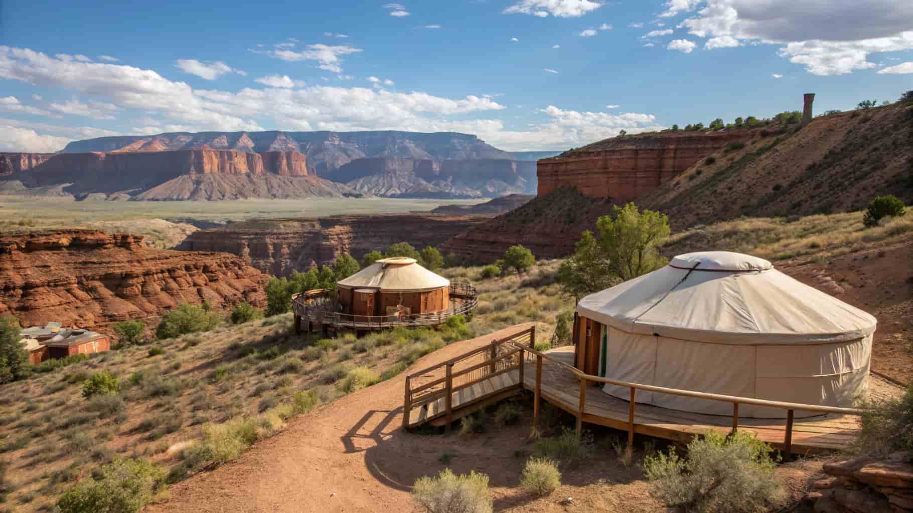 Dugout Ranch Utah Yurt Cabins