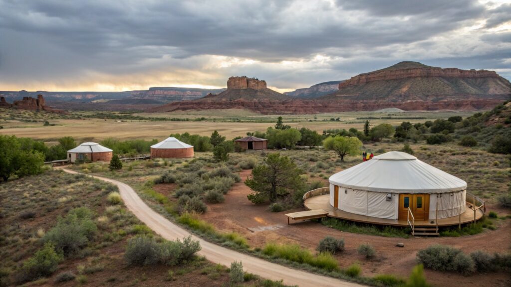 Where Are Dugout Ranch Yurt Cabins Located