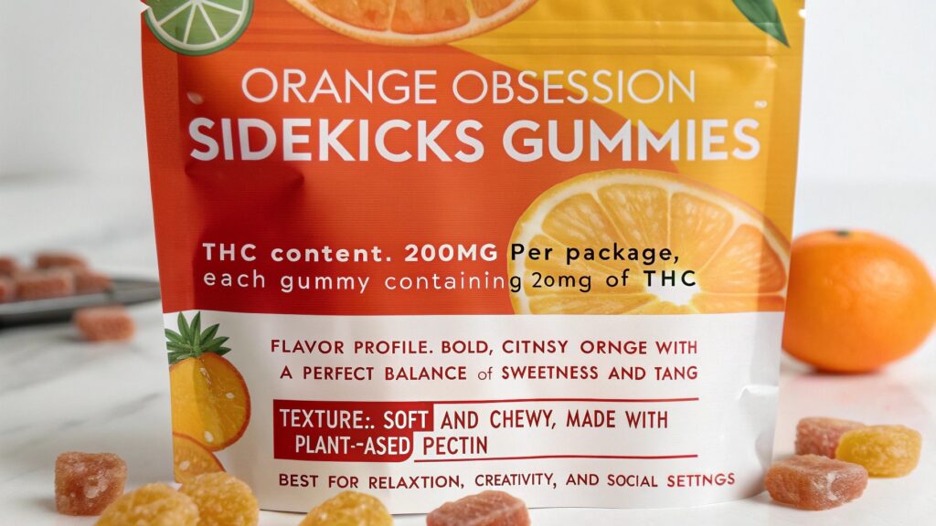 What Are Orange Obsession Sidekicks Gummies?